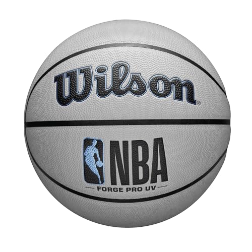 Wilson NBA Forge Pro UV Ball WZ2010801XB, Unisex basketballs, Grey, 7 EU von Wilson
