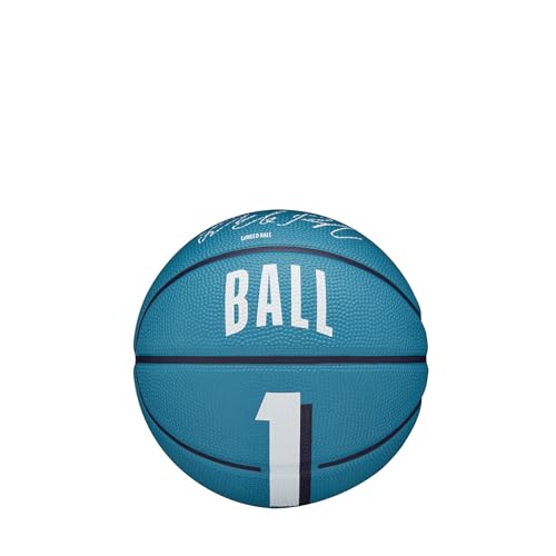 Wilson Basketball, NBA Player Icon Mini, LaMelo Ball, Charlotte Hornets, Outdoor und Indoor von Wilson