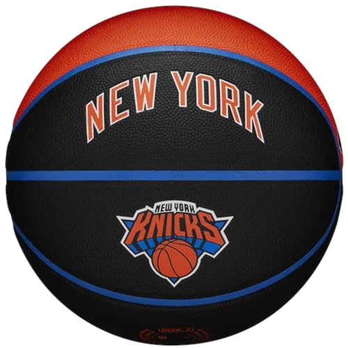 Wilson NBA Team City Collector New York Knicks Ball WZ4016420ID, Unisex basketballs, Black, 7 EU von Wilson