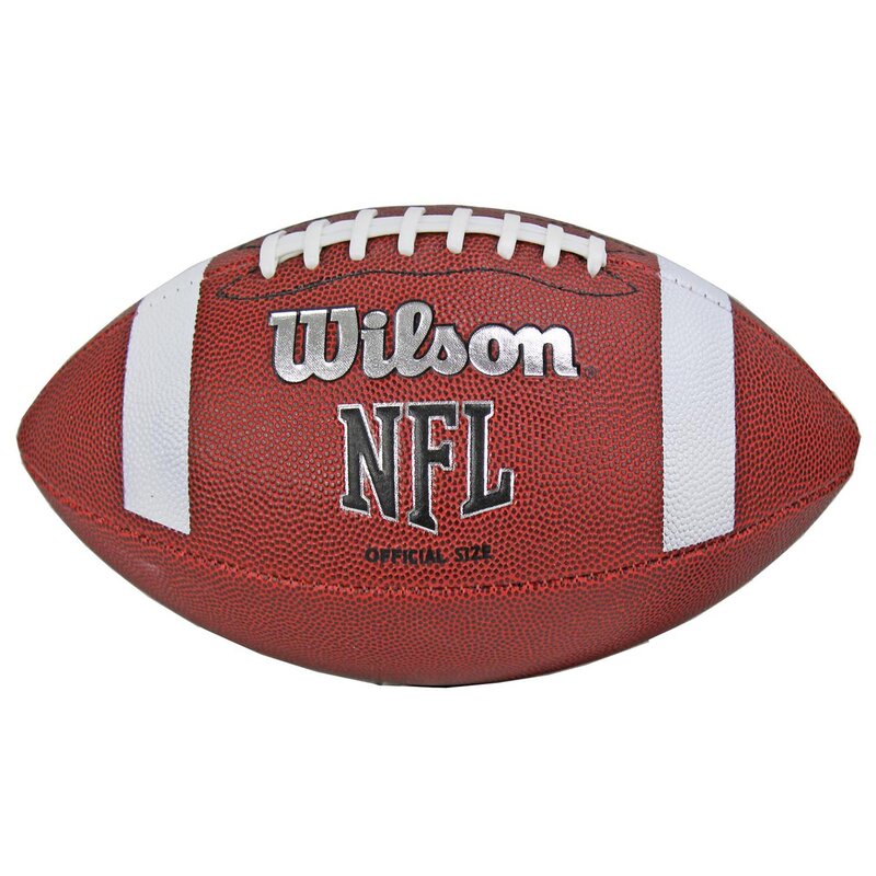 Wilson NFL Football Bulk WTF1858XB Official TDS Pattern, Size 9 von Wilson