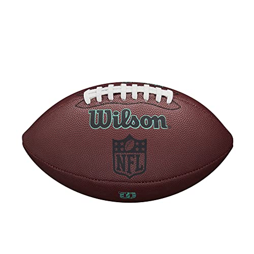 Wilson NFL Ignition Pro Eco Fußball, Braun, offizielle Größe von Wilson