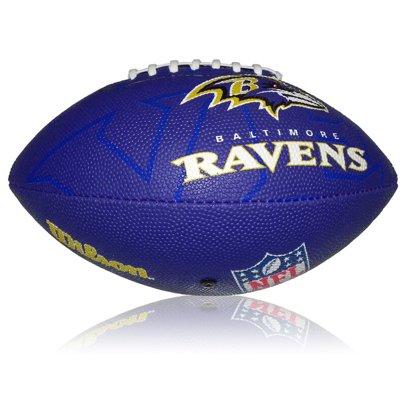 Wilson NFL Junior Baltimore Ravens Logo Football von Wilson