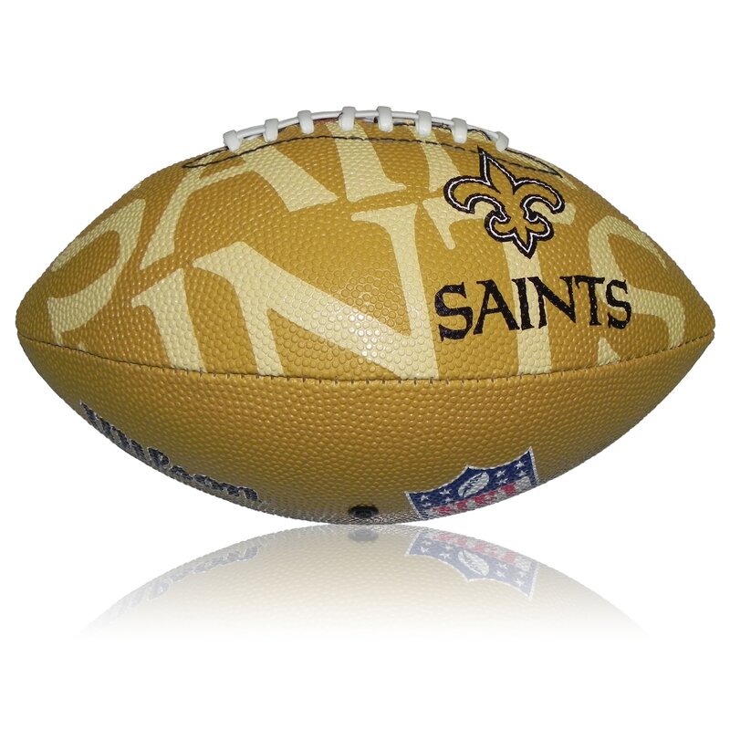 Wilson NFL Junior New Orleans Saints Logo Football von Wilson