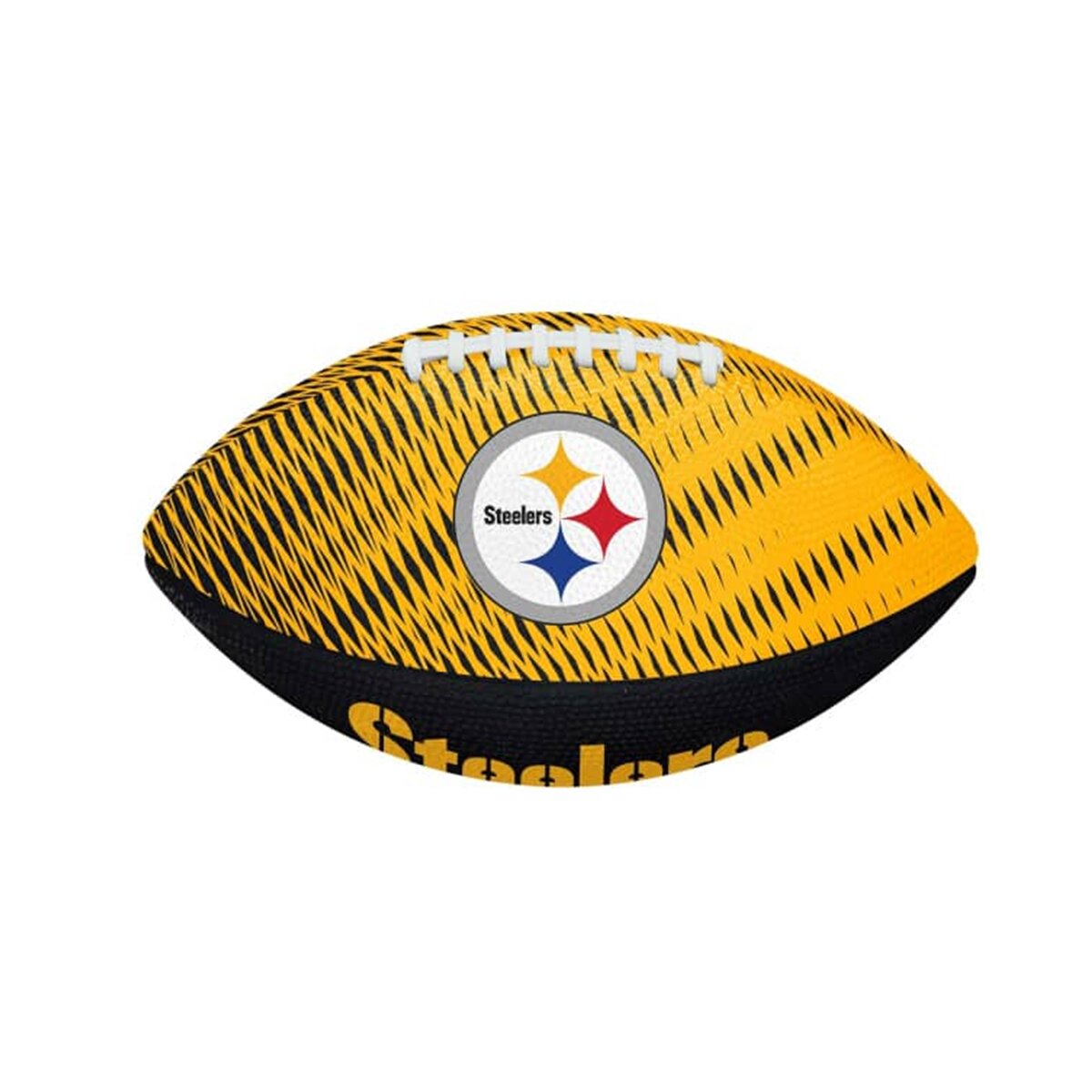 Wilson NFL Junior Tailgate Pittsburgh Steelers Logo Football von Wilson