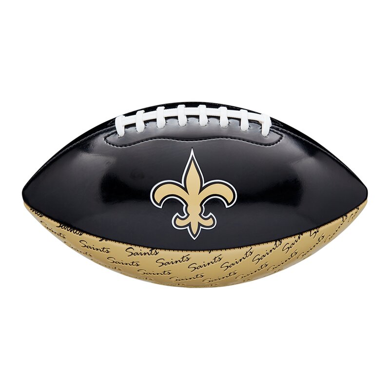 Wilson NFL Peewee Football Team Logo New Orleans Saints von Wilson