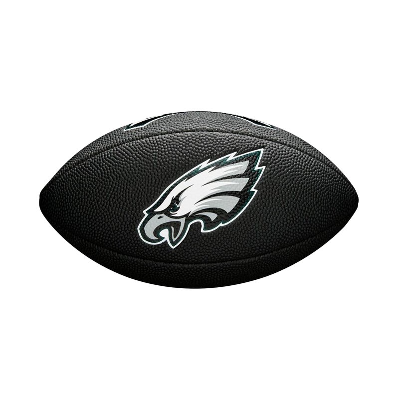 Wilson NFL Philadelphia Eagles Logo Mini Football schwarz von Wilson