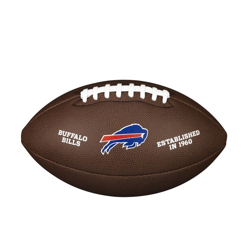 Wilson NFL Team Logo Composite Football Buffalo Bills von Wilson