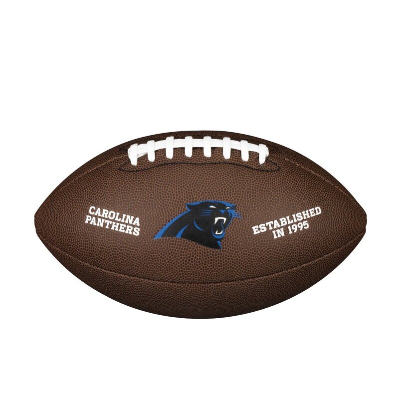 Wilson NFL Team Logo Composite Football Carolina Panthers von Wilson