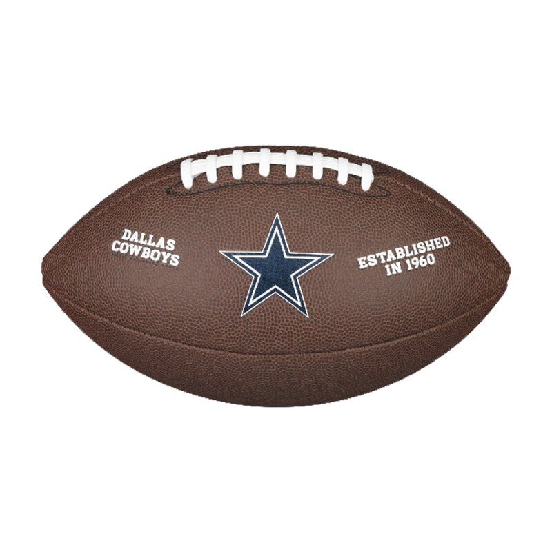 Wilson NFL Team Logo Composite Football Dallas Cowboys von Wilson