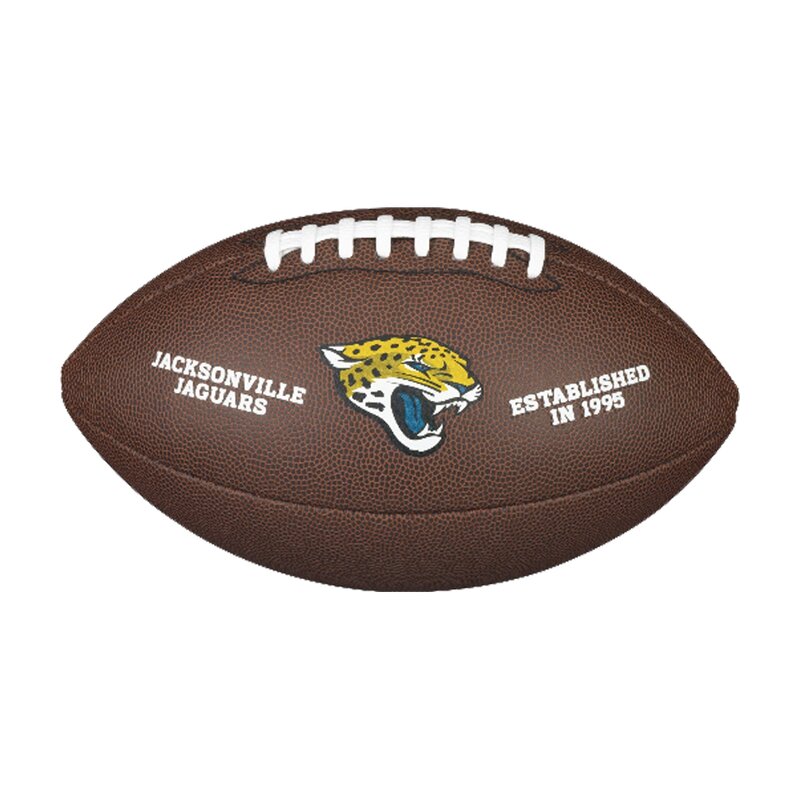 Wilson NFL Team Logo Composite Football Jacksonville Jaguars von Wilson