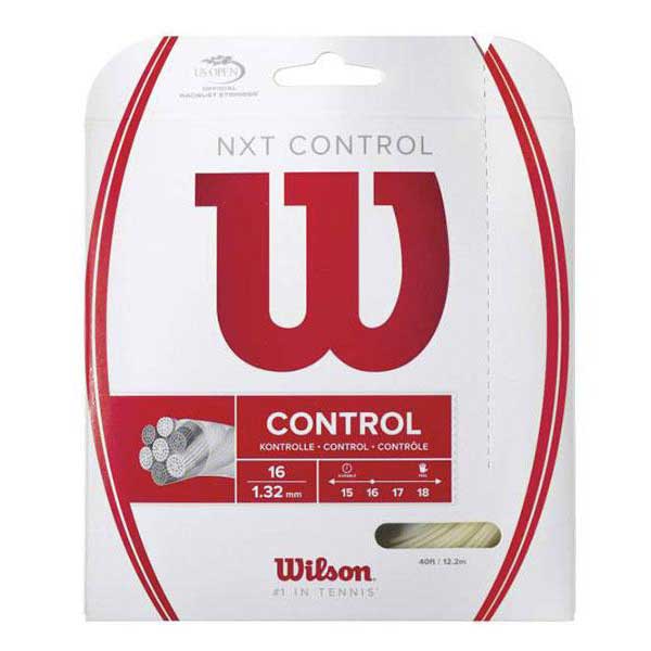Wilson Nxt Control 12.2 M Tennis Single String Beige 1.32 mm von Wilson