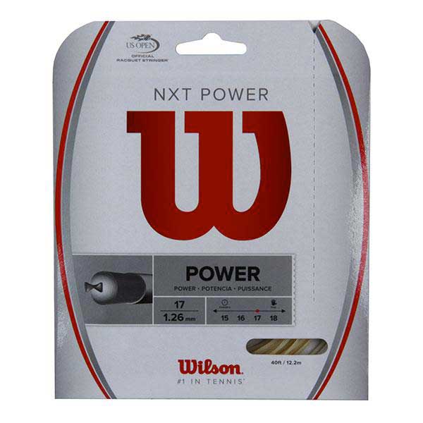 Wilson Nxt Power 12 M Tennis Single String Beige 1.30 mm von Wilson