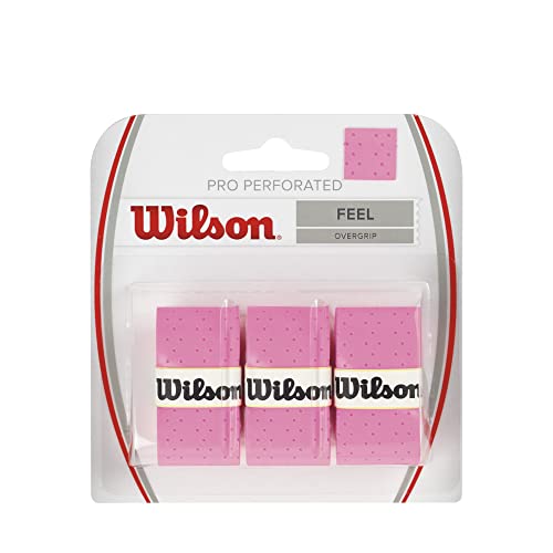 Wilson Perforated Pro Tennisschläger, Pink von Wilson