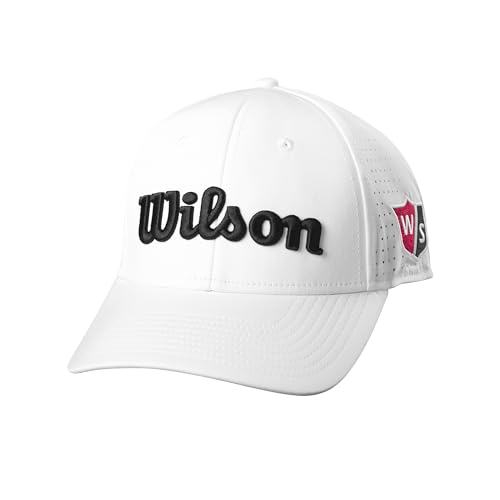 Wilson Performance MESH Cap White von Wilson