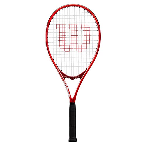 WILSON Pro Staff Precision XL 110 Freizeit-Tennisschläger für Erwachsene, Griffgröße: 8,9 cm, Rot von Wilson