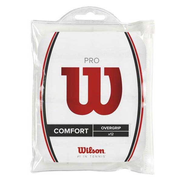 Wilson Pro Tennis Overgrip 12 Units Rot,Weiß von Wilson