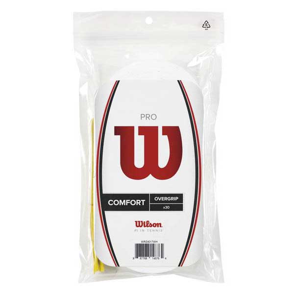 Wilson Pro Tennis Overgrip 30 Units Rot,Weiß von Wilson