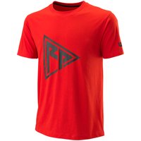 Wilson Rush Pro Tech T-Shirt Herren in rot von Wilson