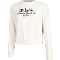 Wilson Sideline Crew Sweatshirt Damen in beige, Größe: M von Wilson