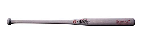 Wilson Sporting Goods Unisex-Erwachsene Maple MSB3 Slowpitch Bat Softballschläger aus Holz, grau, 34" von Louisville Slugger