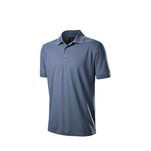 Wilson Staff Herren Golf-Poloshirt, WILSON STAFF AUTHENTIC POLO, Polyester, Hellblau, L von Wilson