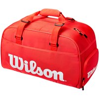 Wilson Super Tour Small Duffle Sporttasche Rot von Wilson