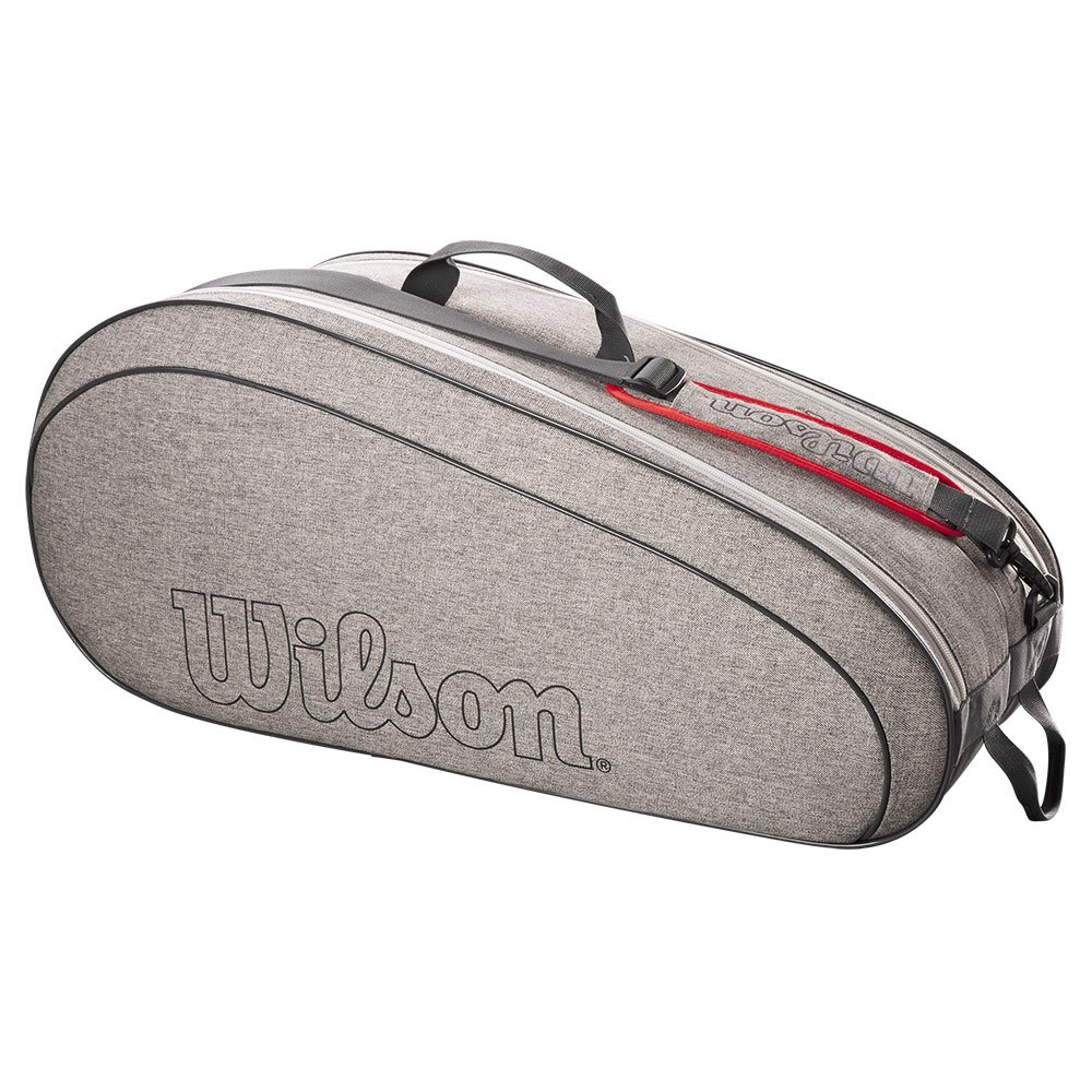 Wilson Team 6 Racket Bag Grau von Wilson