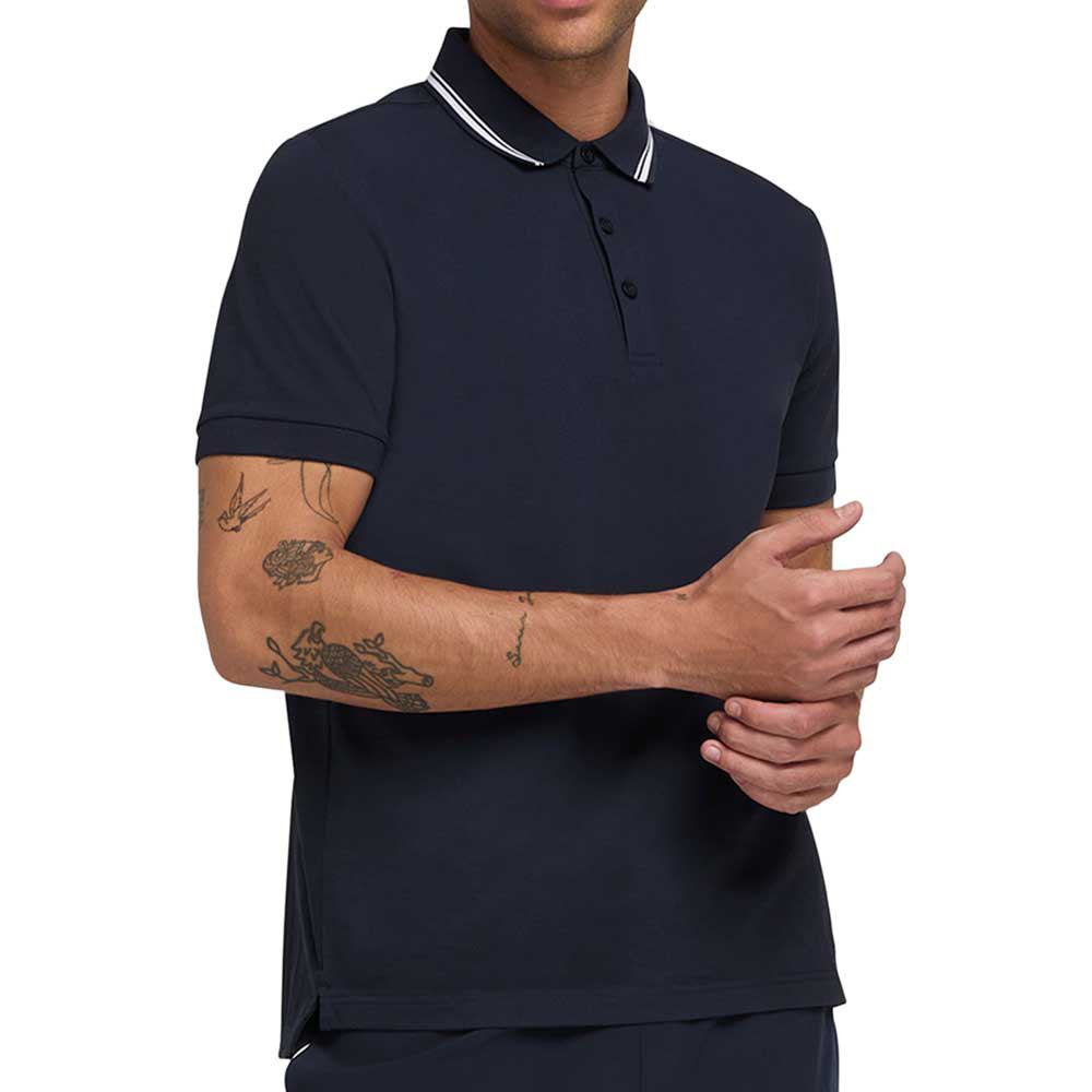 Wilson Team Pique Short Sleeve Polo Blau L Mann von Wilson