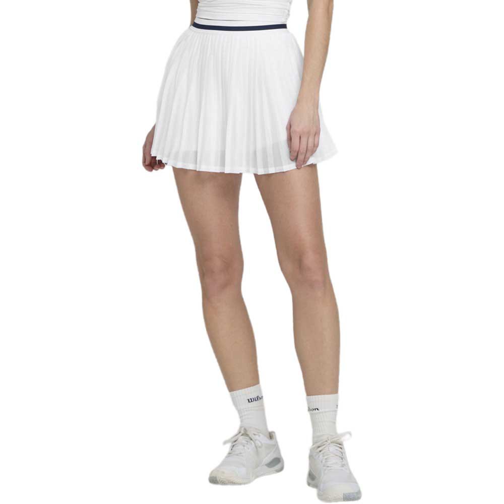 Wilson Team Pleated Skirt Weiß L Frau von Wilson
