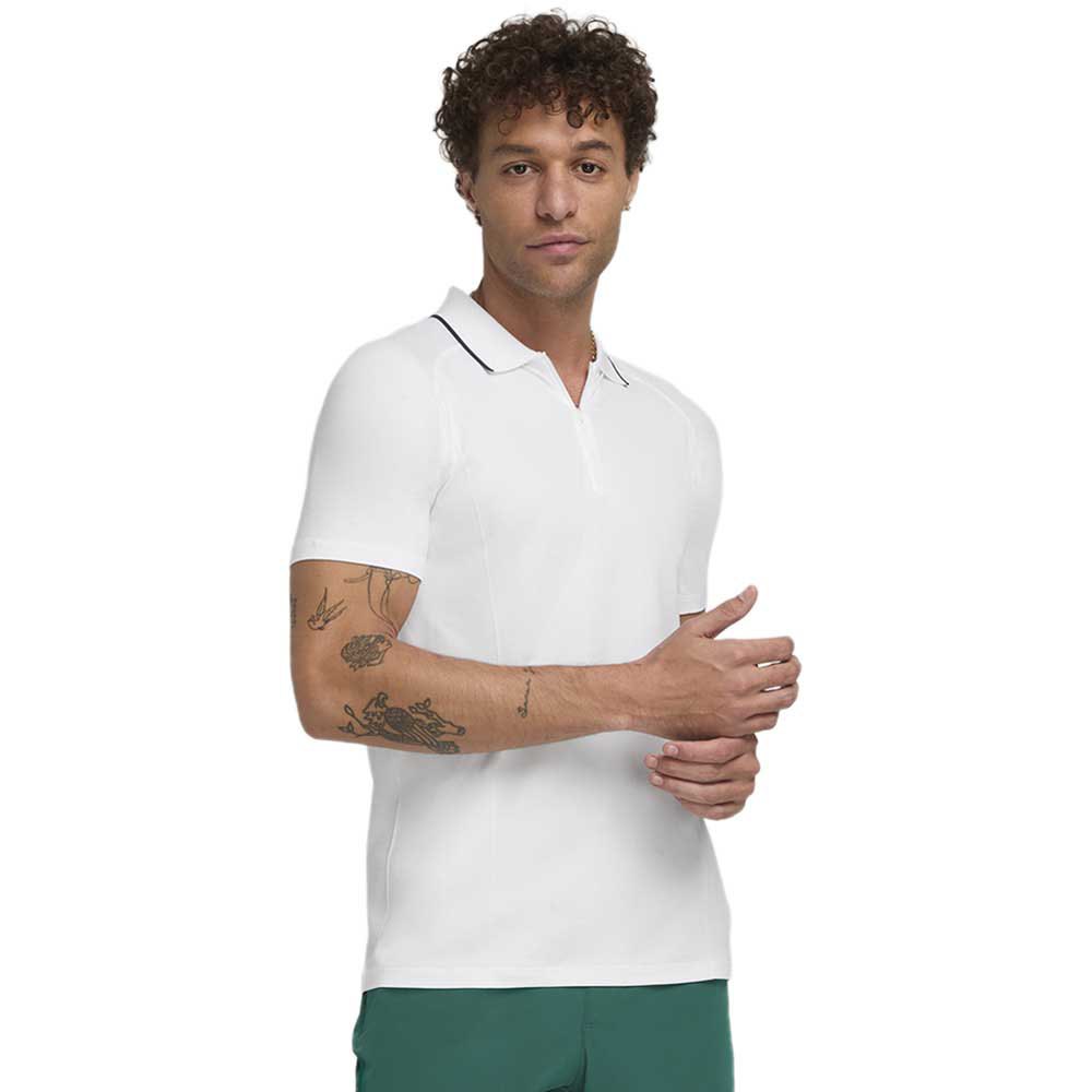 Wilson Team Seamless 2.0 Short Sleeve Polo Weiß L Mann von Wilson