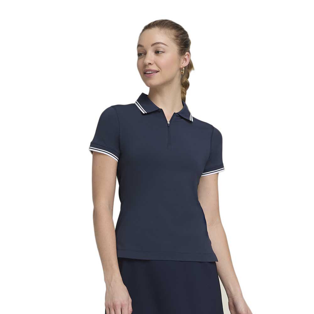 Wilson Team Short Sleeve Polo Blau XL Frau von Wilson