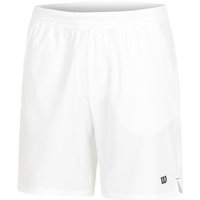 Wilson Team Tournament 7In Shorts Herren in weiß, Größe: L von Wilson
