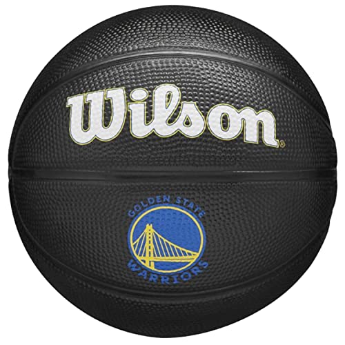 Wilson Team Tribute Golden State Warriors Mini Ball WZ4017603XB, Unisex basketballs, Black, 3 EU von Wilson