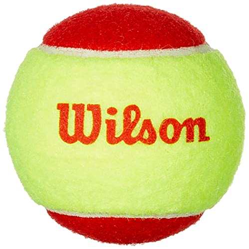 Wilson Tennisbälle Starter Red für Kinder, gelb/rot, 3er Pack, WRT137001, 6 von Wilson