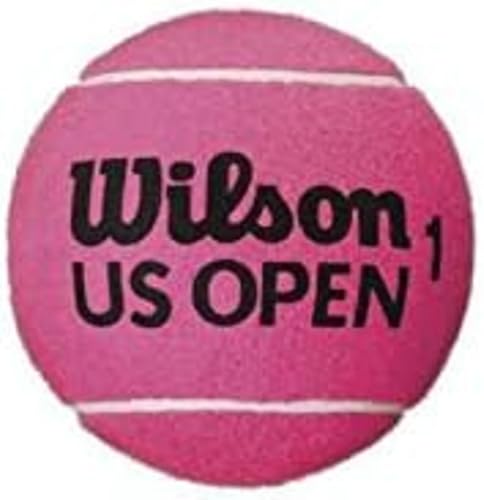 Wilson Tennisball US Open 5 Mini Jumbo, pink, 12 cm, Übergroß, WRT1415PKXB von Wilson
