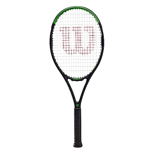 Wilson Tennisschläger BLADE FEEL 103, Fortgeschrittene Spieler, Carbon/Basaltfasern, Grün/Grau/Schwarz, WR054510U2 von Wilson