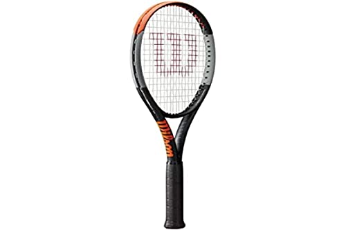 Wilson Tennisschläger Burn 100 LS V4.0, Ambitionierte Freizeitspieler, Schwarz/Grau/Orange, WR044910U2 von Wilson