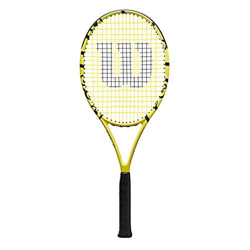 Wilson Tennisschläger Minions 103, Freizeitspieler, Aluminium, Gelb/Schwarz, WR064210U4 von Wilson
