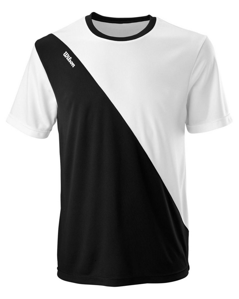 Wilson Tennisshirt Herren T-Shirt TEAM II CREW BK von Wilson