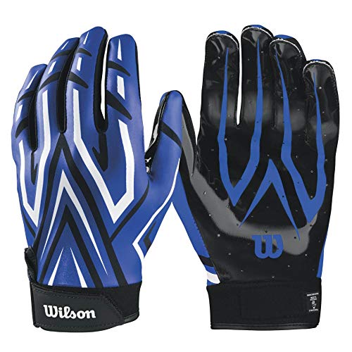 Wilson The Clutch Skill American Football Receiver Handschuhe - blau Gr. M von Wilson