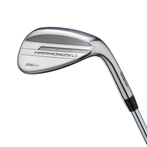 Wilson Unisex – Erwachsene Harmonized 56 RH Wedge Steel, Silber/Schwarz, Keine Größe von Wilson