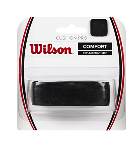 Wilson Unisex Griffband Cushion Pro Grip Griffb nder, Schwarz, Einheitsgröße EU von Wilson