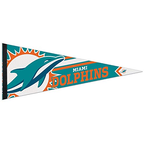 Wincraft NFL 14515115 Miami Dolphins Premium Wimpel, 30,5 x 76,2 cm von Wincraft