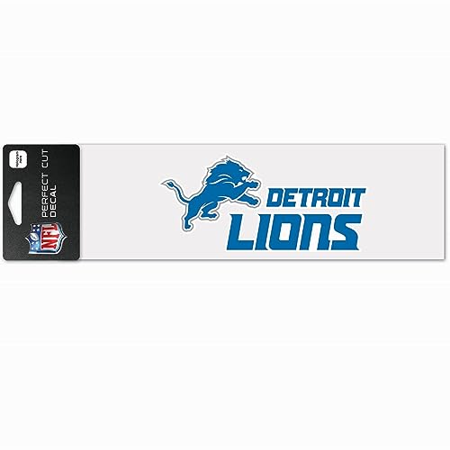 NFL Detroit Lions WCR49153014 Perfect Cut Aufkleber, 7,6 x 25,4 cm von WinCraft