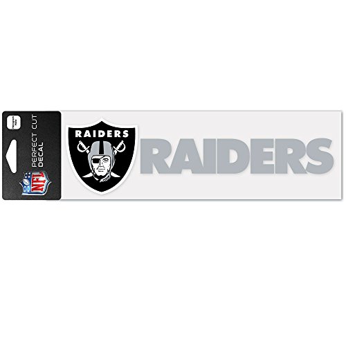 NFL Oakland Raiders WCR49137014 Perfect Cut Decals, 7,6 x 25,4 cm von Wincraft