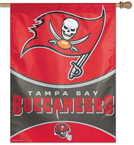 NFL Tampa Bay Buccaneers Vertikale Flagge, 68 x 94 cm von Wincraft