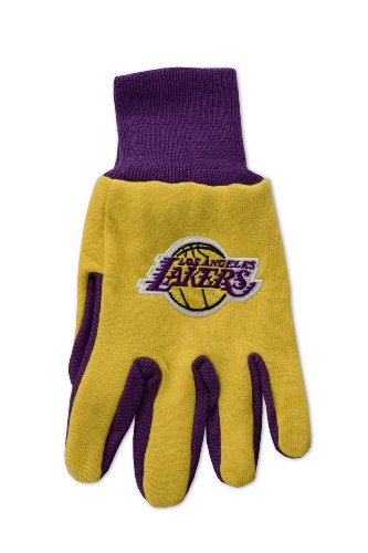 WinCraft Los Angeles Lakers zweifarbige Handschuhe von Wincraft