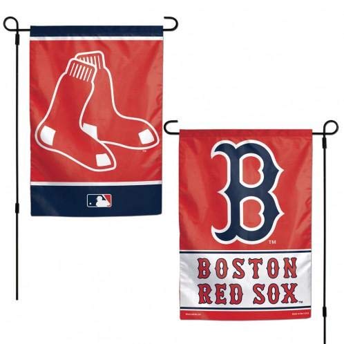 WinCraft MLB Boston Red Sox Flagge, Garten-Stil, zweiseitig, Teamfarben, Einheitsgröße von Wincraft