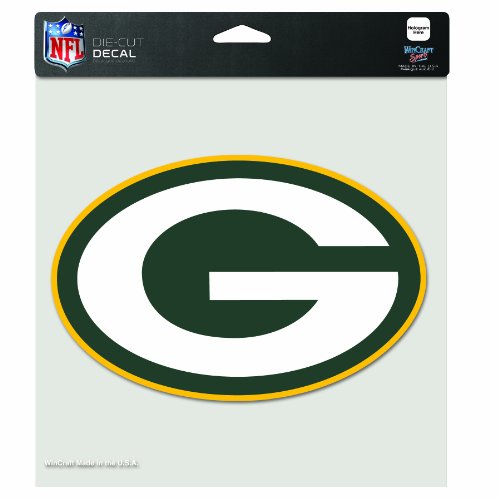 WinCraft NFL Green Bay Packers Aufkleber 20 x 20 cm Diecut bunt von Wincraft