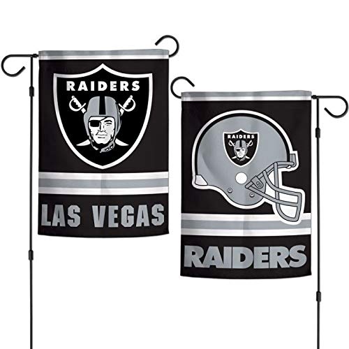 WinCraft NFL Las Vegas Raiders Unisex NFL Las Vegas Raiders 2-seitige Gartenflagge, 30,5 x 45,7 cm, Team-Farbe, 30,5 x 45,7 cm von Wincraft